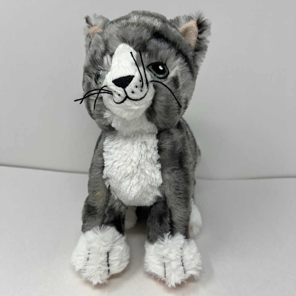 IKEA Cat Plush Lilleplutt Gray Striped Kitten Kitty Stuffed Animal Soft Toy Gift - Picture 2 of 14